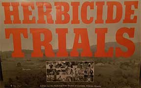 Still from Herbicide Trials
