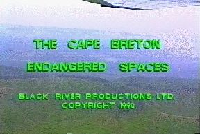 Still from Cape Breton Endangered Spaces