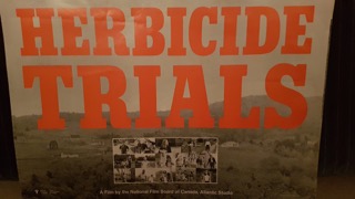 HERBICIDE TRIALS Poster