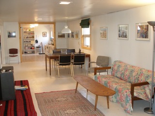 Cottage Studio interior living area