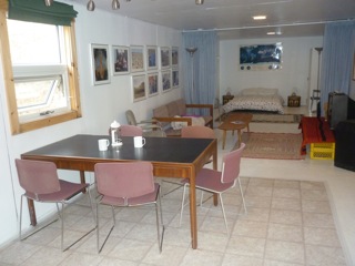 Cottage Studio interior
